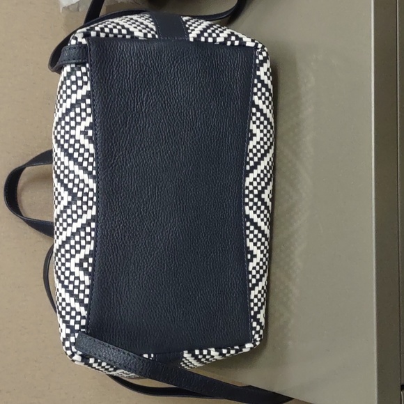 Michael Kors Junie Woven Leather Backpack - Picture 6 of 7